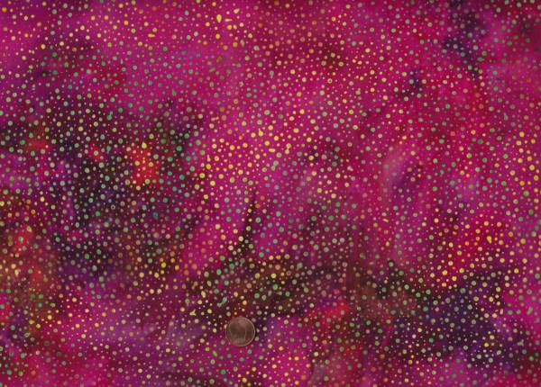 Batik Dots 240 pink-bunt