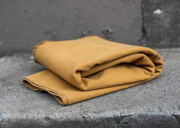 Mind the Maker Heavy Washed Canvas mustard