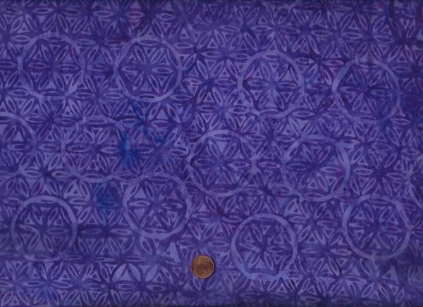 Batik Medallions purple