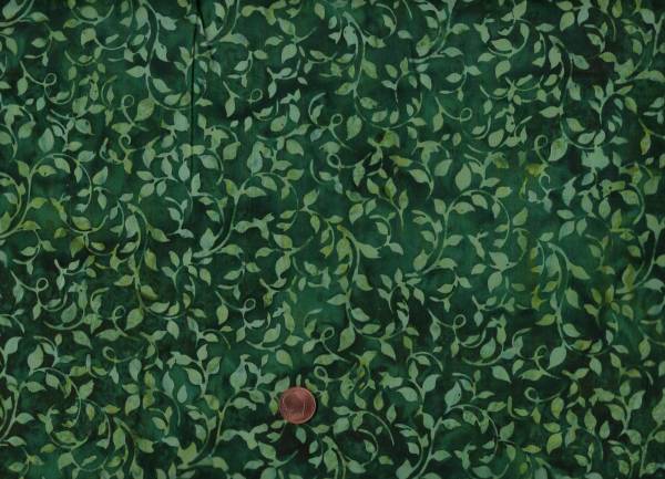 Batik Blätter 804 grün