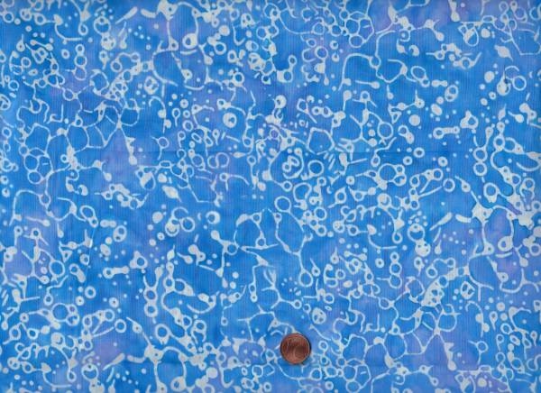 Batik Horizon Bubbles blau