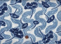 Kawa Ginko Leaf pacific blue 70cm