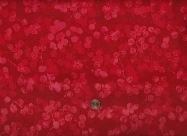 Batik Zweige rot