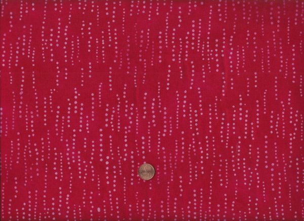 Mirah Batik Maranca red Punkte 45cm
