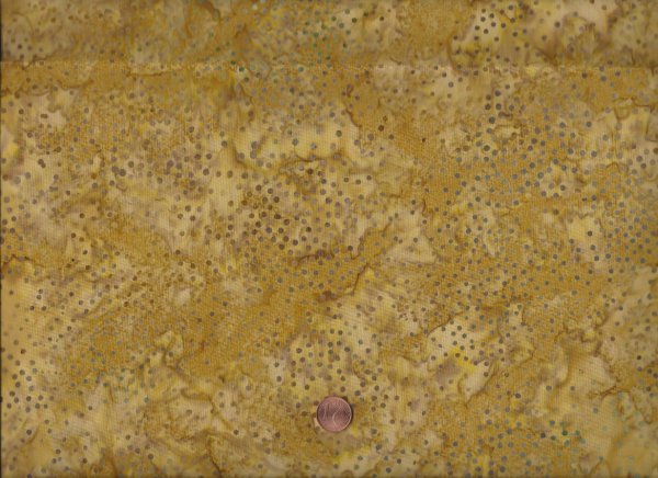 Batik Laundry Basket ocker Punkte 65cm