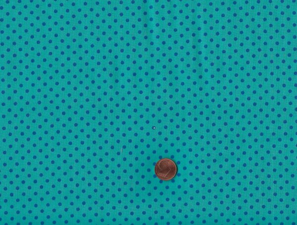 Punkte blau-türkis