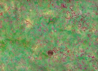 Batik Zweige grün-pink-15