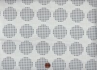 Sketchbook Stamped circle ecru