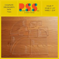 PSS Complete 7" Drunkard&rsquo;s Path Template 11 St.