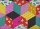 Ruby star society A. Abegg Ooh Lucky lucky Tumbling blocks turqoise canvas