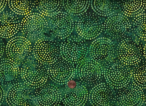 Echo Batiks dark green