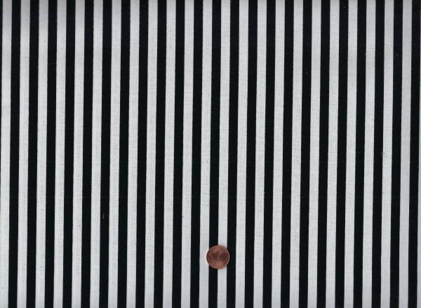 Stripes black/white 1/4