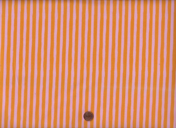 Heather Ross Ruby + Bee Blenders Drawn Stripe Turmeric/Vervain