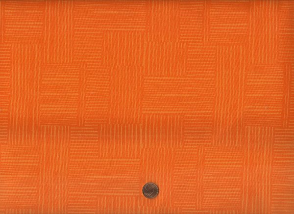 Heather Ross Ruby + Bee Blenders Woven Marigold/Mandarin