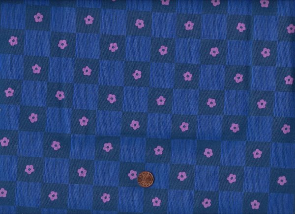 Heather Ross Ruby + Bee Blenders Footpath  Indigo