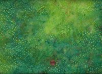Batik Dots 014 grün 90cm