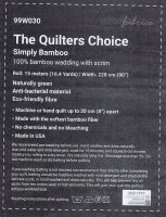 The Quilters choice Simply Bamboo 2,28m