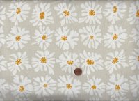 Zen chic Urban Whisper Mochi Linen Bloom Florals stone 70...