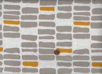 Zen chic Urban Whisper Mochi Linen Brushstrokes white 70...