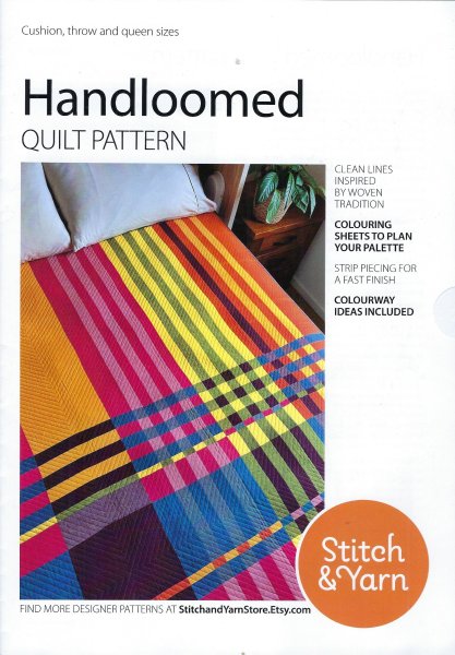 Stich & Yarn Handloomed quilt pattern