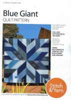 Stich & Yarn Blue Giant quilt pattern