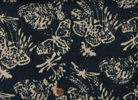 Anthology Batik Strawberry Lane Hunnyhill Butterflies Onyx