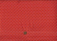 Ruby Star Society A. Abegg Catnap Apples warm red