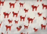 Ruby Star Society A. Abegg Catnap Tiger stripes orange