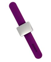 Bohin Magnetic pin holder bracelet purple