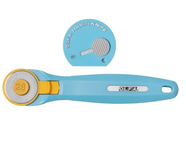 Olfa Rotary Cutter 28 mm Quick-change Splash limited edition