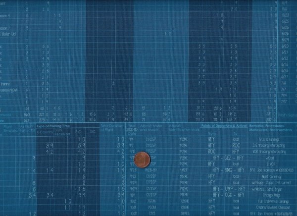 High Flight Logbook darkblue