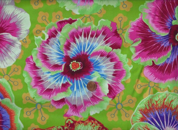 P. Jacobs PJ122 Floating Hibiscus green