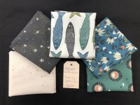 Stoffpäckchen Fishing green F8