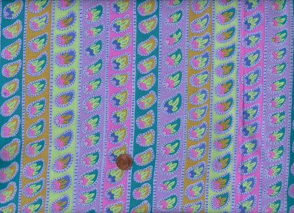 Kaffe: From the Archives GP032 Paisley Stripe Lavender
