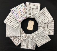 Stoffp&auml;ckchen Stamped F8