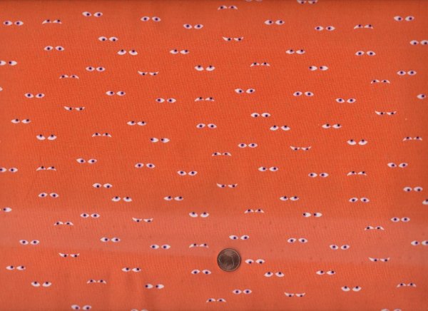 Ruby Star Tiny Frights Eyes tangerine 55cm